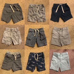 11 pairs of Boys 2T shorts